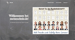 Desktop Screenshot of meineschule.de